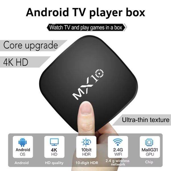 4K High Quality MX Box S Android Smart Tv Box - Must Grab