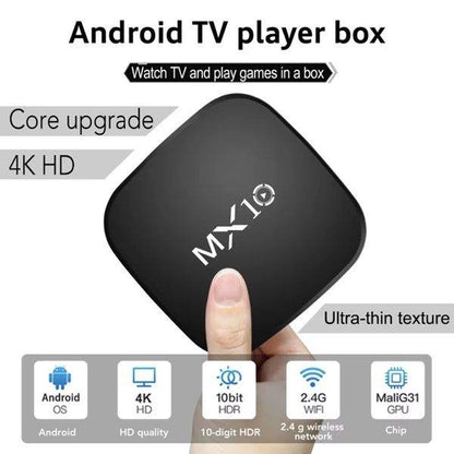 4K High Quality MX Box S Android Smart Tv Box - Must Grab